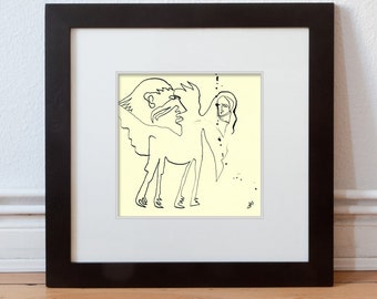 Drawing 15/15 cm (5.9/5.9 inch)