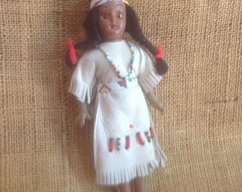 Carlson Native American Squaw Doll with Papoose