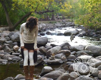 Extra Long Cotton Leg Warmers