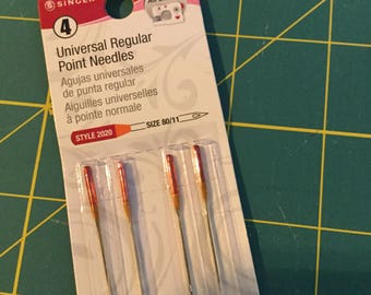 Singer brand style 2020 sewing machine needles size 80/11