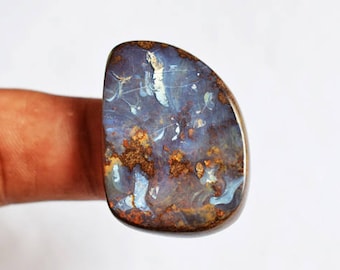 New Quality Arrivals Natural Australian Boulder Opal Cabochon, Jewellery Making Gemstone, Calibrated, Semi Precious, Pendant Stone, 7517