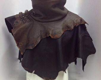 wasteland high collar capelet