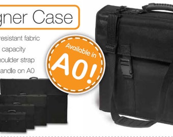 Mapac 'Designer Case' - Sizes From A3 to AO - Excellent Quality, Durable and Stylish Artist/Photographer/Designer Portfolio Case