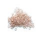 100 jumprings metal rose gold 4mm