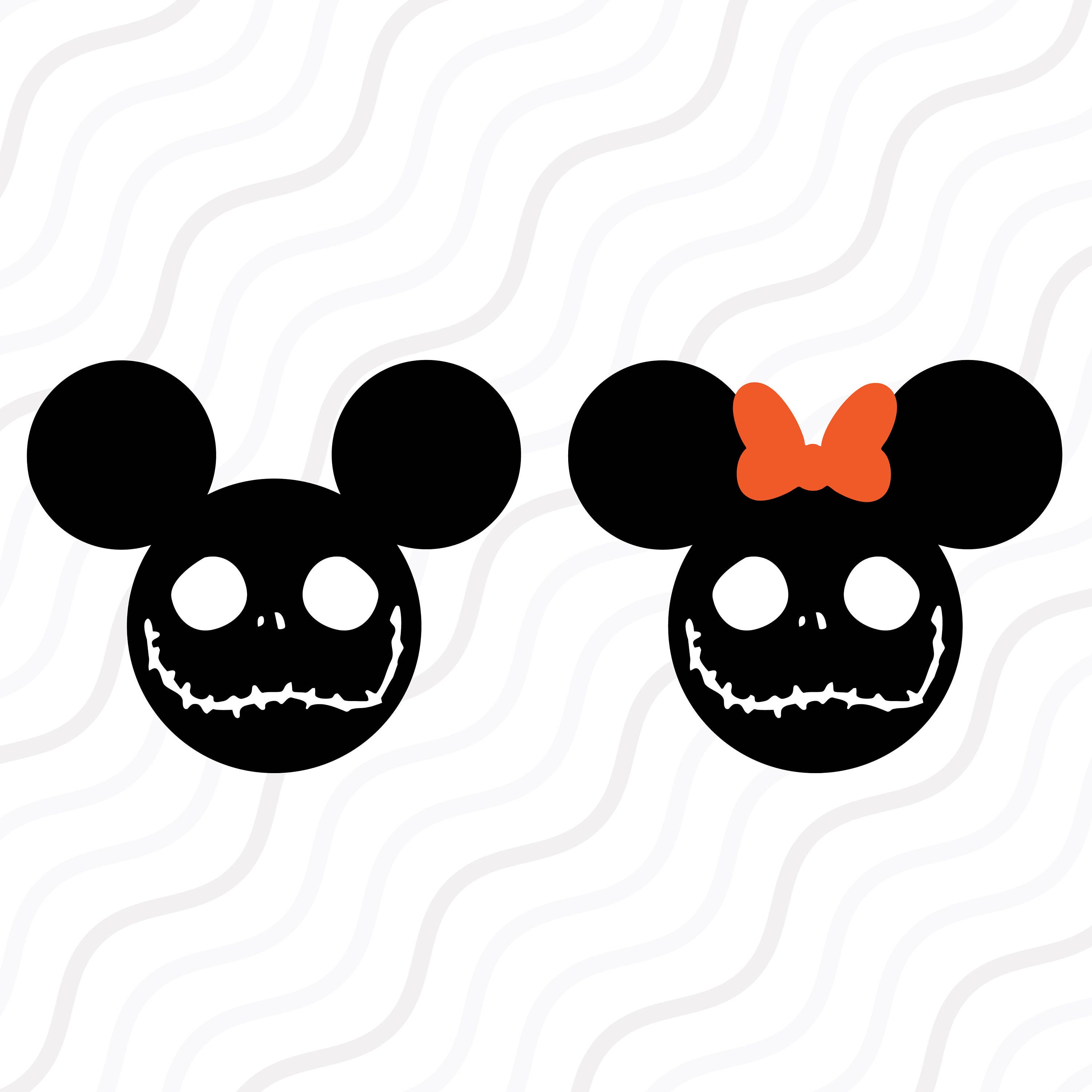 Download Jack Skellington Mickey Mouse SVG, Disney Halloween SVG ...