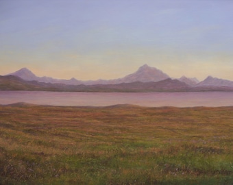 Isle of Skye ...The Cuillin at sunset...Sligachan Oil Painting