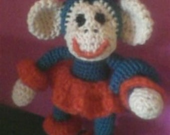 Monkey amigurumi Обезьяна амигуруми