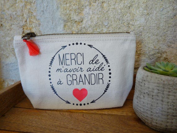 Merci de m'avoir aidé à grandir cadeau crèche cadeau