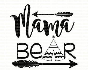 Free Free Mama Bear Silhouette Svg Free 344 SVG PNG EPS DXF File