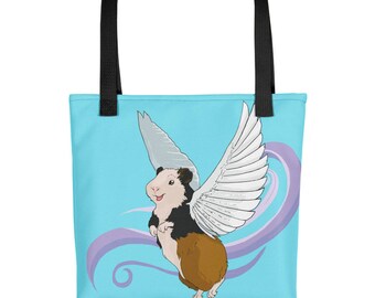 When (Guinea) Pigs Fly Tote bag