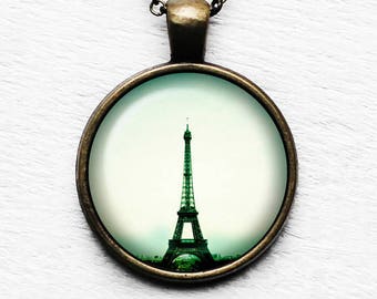 Eiffel Tower Paris - Pendant and Necklace