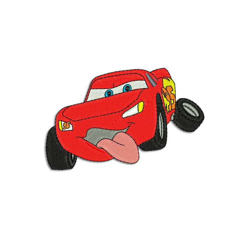 Lightning Mcqueen Embroidery Design Machine Embroidery 8912