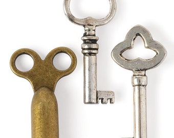 Watch Clock Key Charms (STEAM084)