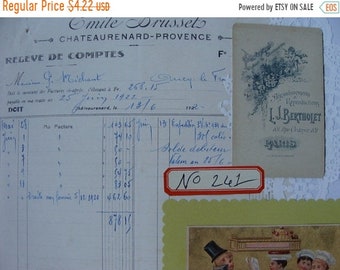 ONSALE Vintage Dennison Organization Labels, 12 Vintage Dennison Gummed Labels No.261