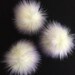 Lavender Faux Fur Pompom / Purple Fur Pom Pom / Fake Fur Pompom / Toque Topper / Keychain Pom Pom