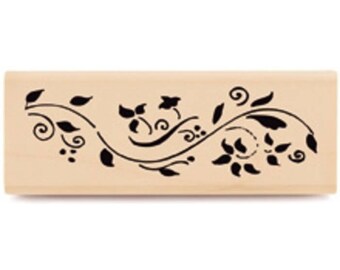 Berryvine Border Wood Mounted Rubber Stamp Scrapbooking & Paper Craft Supplies