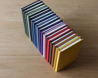 Small Hardcover Pocket Notebook Travel Journal Sketchbook