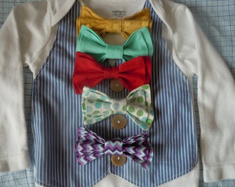 Toddler Baby Bow Tie Clip-on with Alligator Clip Included Fun Party Favor