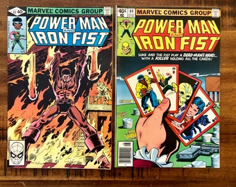 1980 Power Man and Iron Fist, Luke Cage #63 and #64 Comics/FN-VG/Marvel Comics /Sons of Tiger/Choose One or Both for a Discounted Price!