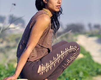 Cut Pixie Leggings ~ Organic Cotton ~