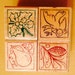 Hero Arts - Quatro Elements - LL615 - Nature's Symbols (set if 4)