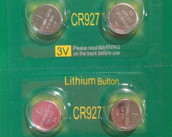Four Batteries- CR927, DL927, DL927B, BR927, BR927-1W, CR279-1W, LM927, 5011LC, ECR927, KCR927