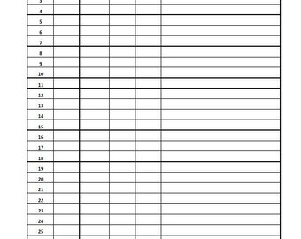 blood pressure log