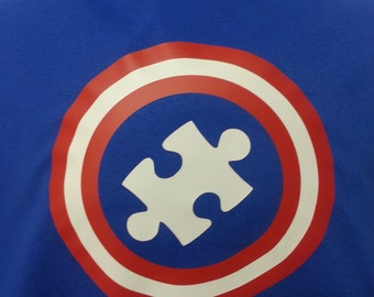 Autism Awareness - Captain Superhero Youth
