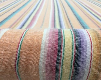 Gauze double layer fabric - Orange Serape