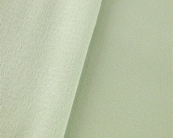 Ice Mint Green Crepe Fabric, Fabric By The Yard