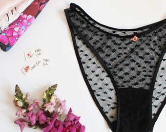 Kelly Hi-Cut 90's Style Panties PDF Instant Download Sewing Pattern by Ohhh Lulu