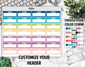 custom student planner