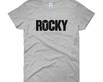 women's rocky balboa t shirt