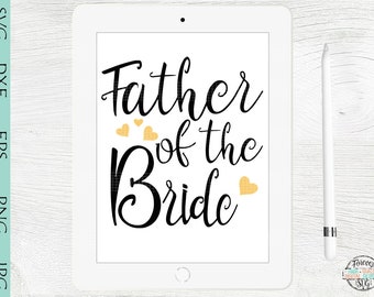 Download Father Of Bride Svg | Etsy Studio