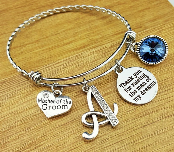 Mother of the Groom Gift Mother of the Groom Bracelet Mother of the Groom Jewelry Mother of the Groom Gift From Bride Thank You for Raising