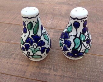 Floral Salt and Pepper Shakers, Flowers, Salt and Pepper Shakers, Floral Kitchen, Floral Decor