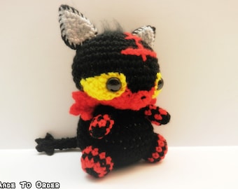 Crochet Litten Inspired Chibi Pokemon Starter