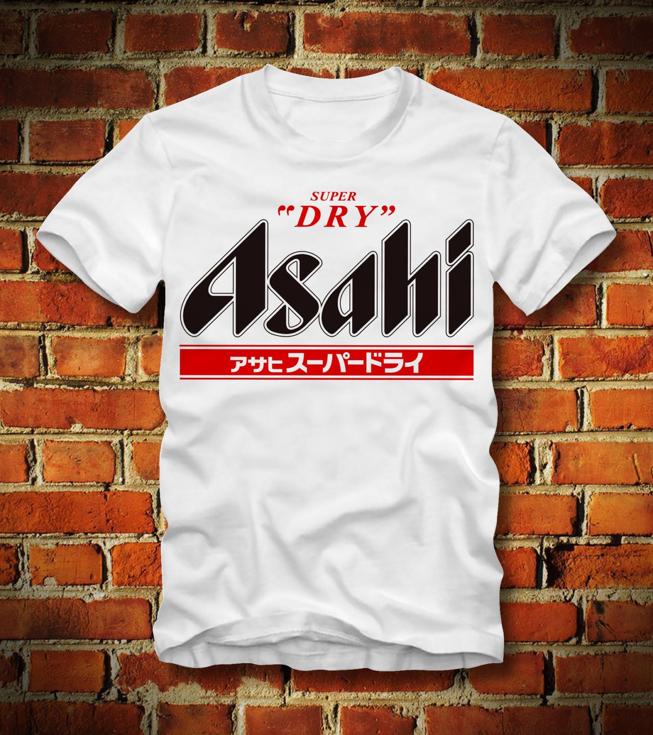 asahi beer t shirt