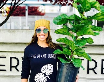 The Plant Junkie crew neck