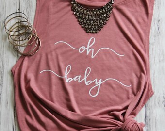 Oh Baby Shirt, Pregnancy Announcement Shirt, Pregnancy Shirt, Pregnancy Reveal, Pregnancy Reveal Shirt, Baby Announcement Shirt