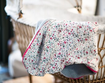 Lined in cozy baby blanket