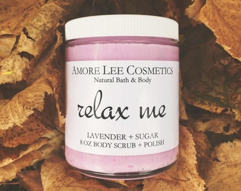 Relax Me Lavender Whipped Body Scrub