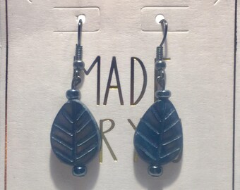 Blue/Gray Earrings