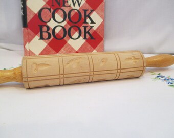 Springerle Cookie Mold Rolling Pin