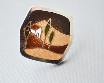 Vintage de passille- sylvestre Brooch