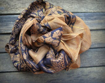 Caticugan Sand Head Scarf/Shawl