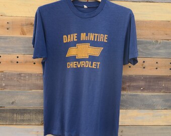 0437 - Chevrolet - Dave McINTIRE - Thin T- Shirt