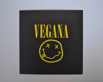 Vegan card FREE shipping in UK!