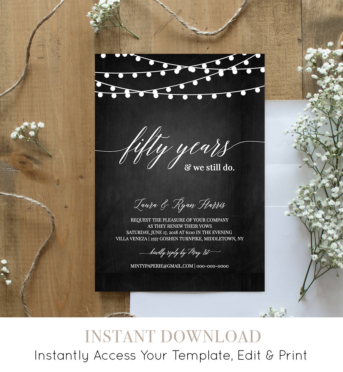 free downloadable templates for wedding renewal invitations