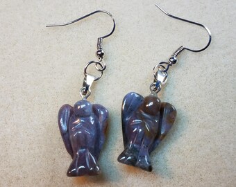 Nicely Carved Indian Agate Angel